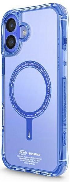 Actual product image Skinarma case Saido iPhone 16 6.1" Magnetic Charging blue (Apple iPhone 16)