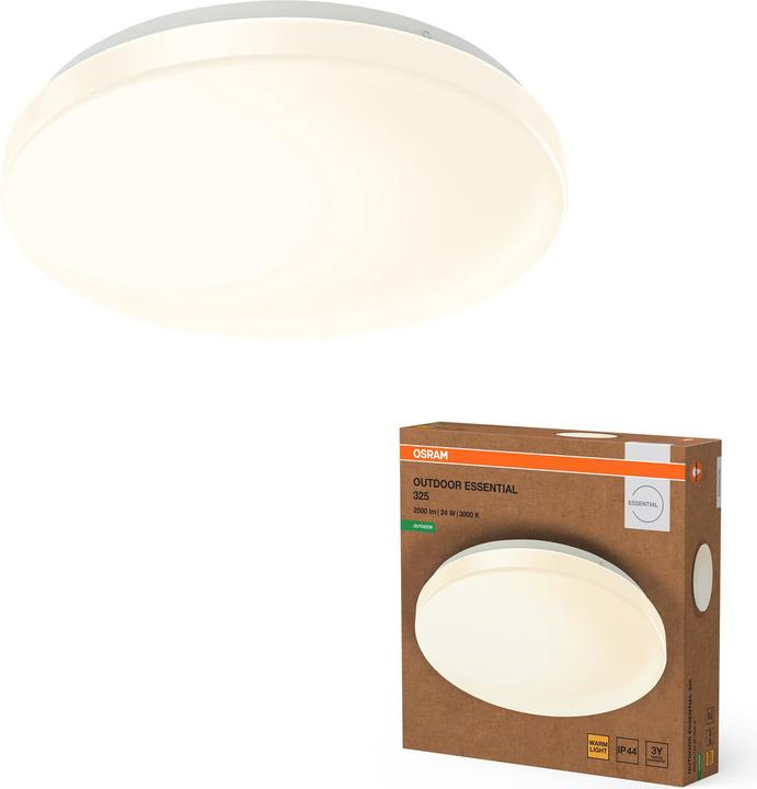 Immagine prodotto Osram HOMELIGHTING Outdoor Essential 325mm 24W 830 White 4099854445361 LED-Aussen (1800 lm, IP44)