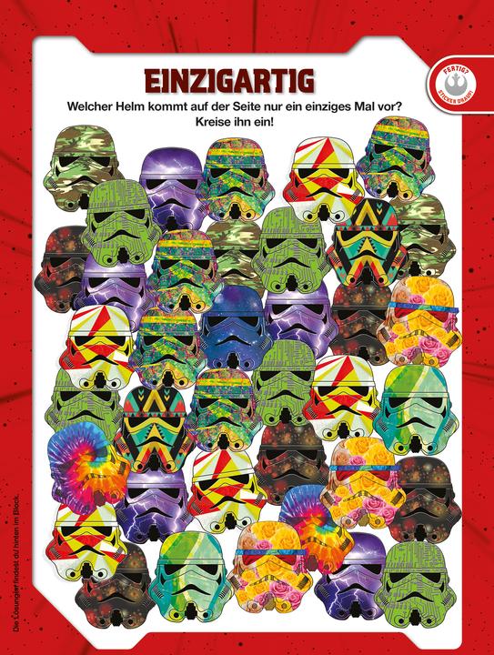 Produktbild Panini Star Wars: 1001 Sticker - Stickern - Rätseln - Ausmalen