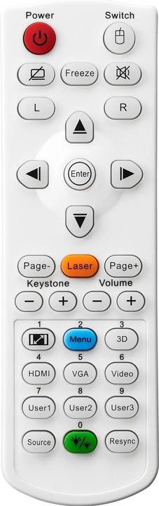 Produktbild Optoma ZH46 LASER 1080p 5000ANSI 300.000: 1 projector (Full HD, 5000 lm, 1.41 - 2.24:1)