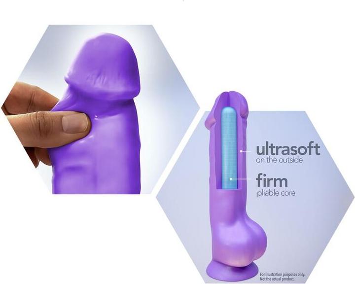 Produktbild Blush Novelties Au Naturel Big John - 11 Inch Long Ultra Soft Dual Density SensaFeel 2.5" Thick Dild