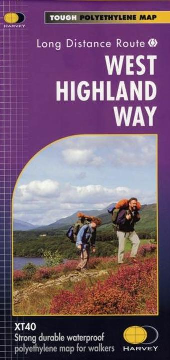 Actual product image West Highland Way, Map