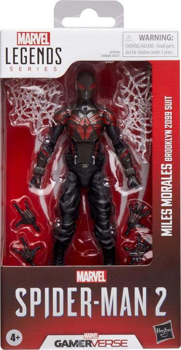 Produktbild Hasbro Spider-Man 2 Marvel Legends Gamerverse Actionfigur Miles Morales (Brooklyn 2099 Suit) 15 cm