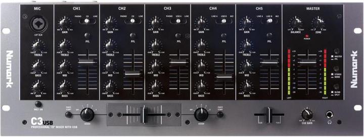 Produktbild Numark C3usb (Studio- und Livemixer)