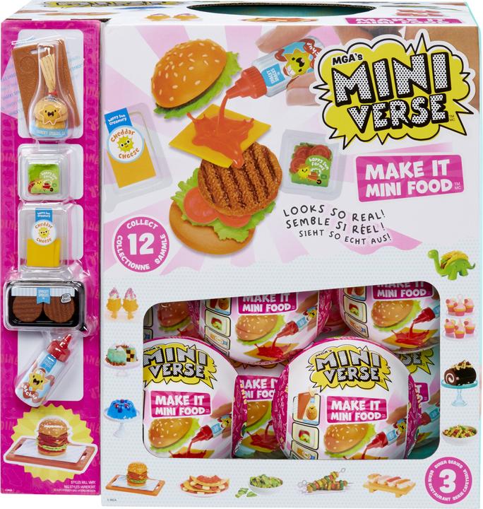 Image du produit MGA Poupee Miniverse Foods Diner
