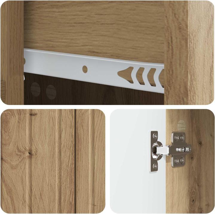 Produktbild vidaXL Sideboard-Aufbewahrung (34.50 x 66 x 91.50 cm)