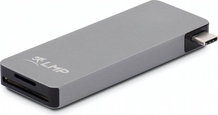 Actual product image LMP Basic Hub 6 Port Space Grey (USB-C, 6 ports)