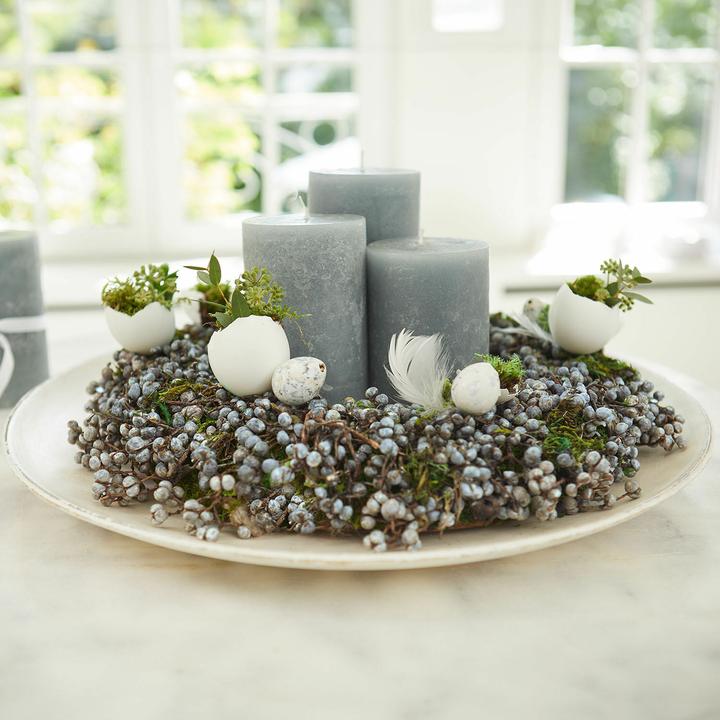 Image du produit Loberon Couronne Elly bleu/vert
