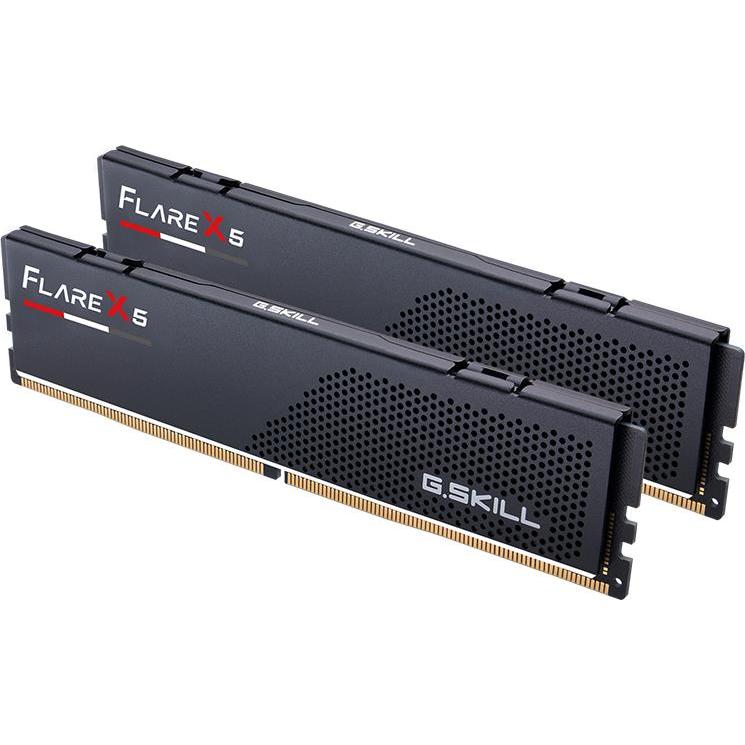 G.Skill RAM Gskill D5 5600 16GB C36 Flare X5 EXPO K2 (2 x 8GB, 5600 MHz, DDR5-RAM, DIMM), RAM, Schwarz