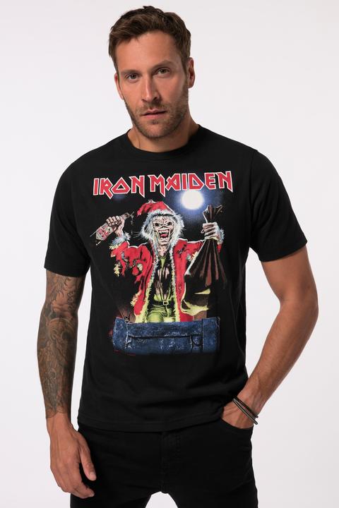 Produktbild JP1880 T-Shirt, Bandshirt, Iron Maiden, Weihnachten, Halbarm (6XL)