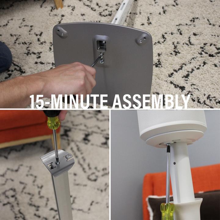 Produktbild Sanus WSSE1A2-W2 (1 Paar, Ständer, Höhenverstellbar)