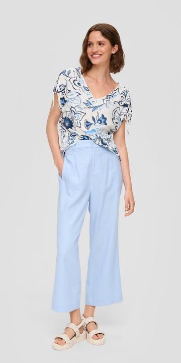 Produktbild S.Oliver T-Shirt Ärmelloses Shirt mit Bindedetails an der Schulterpartie (36)