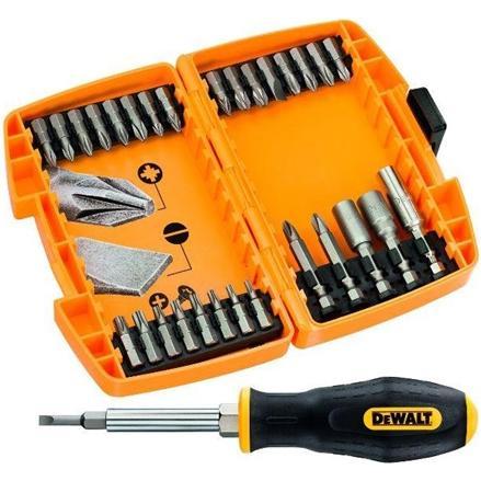 DeWalt, Bits, 30 PC Screwdriving Set With Screw Driver