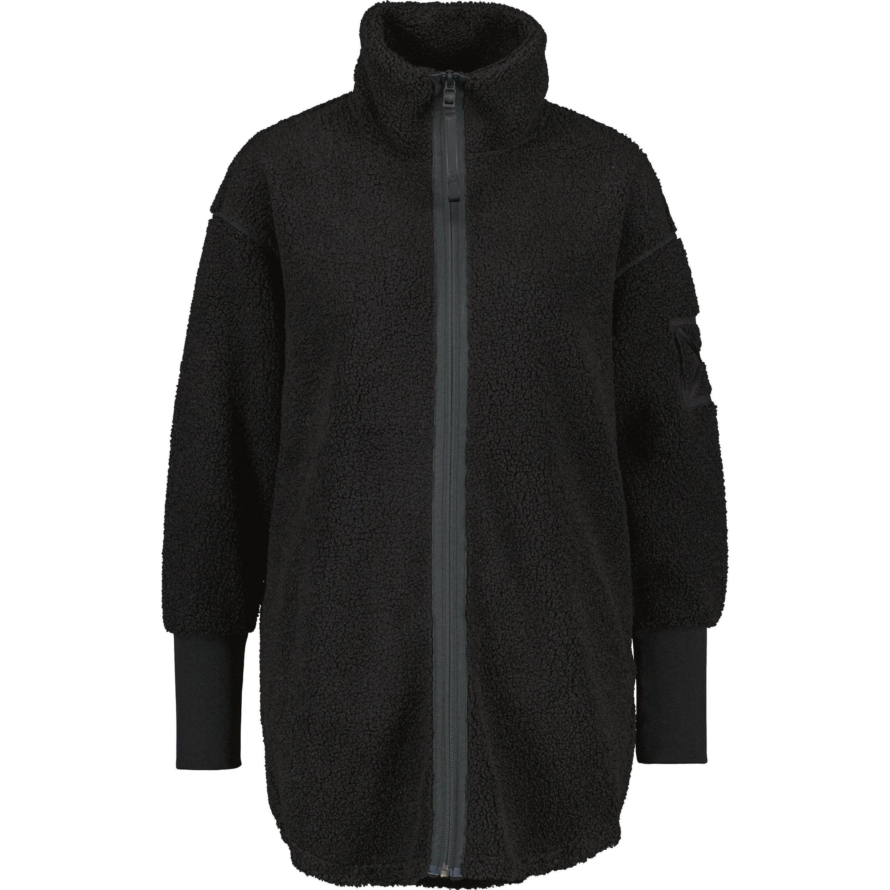 Didriksons, Damen, Jacke, Women's Sally Full-Zip 2 (36), Schwarz, 36