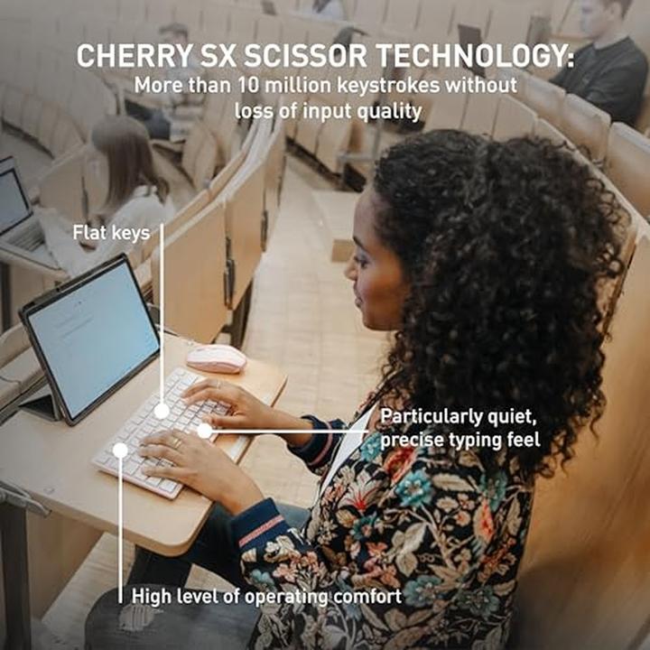 Actual product image CHERRY KW 7100 Mini (Eng. Int., Wireless)