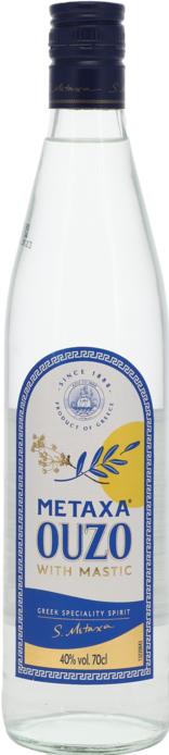 Image du produit Metaxa Ouzo apéritif de la Grèce 0,7l 40%.