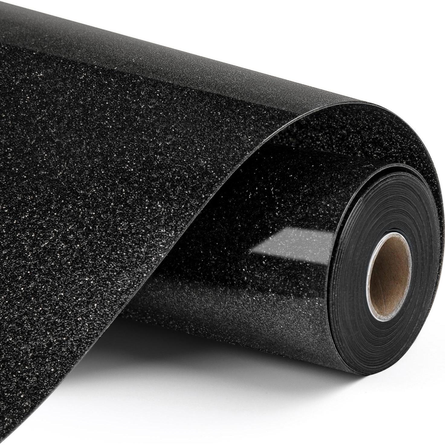 Loklik Heat Transfer Vinyl Glitter - Black, 3D Drucker Zubehör