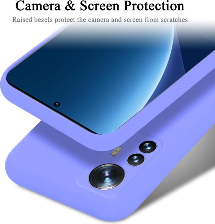 Produktbild Cadorabo TPU Liquid Silicone Case Hülle für Xiaomi 12 PRO (Realme 12 Pro+)