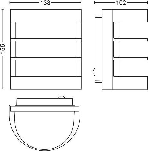 Produktbild Philips Calgary (0 lm, E27, IP44)