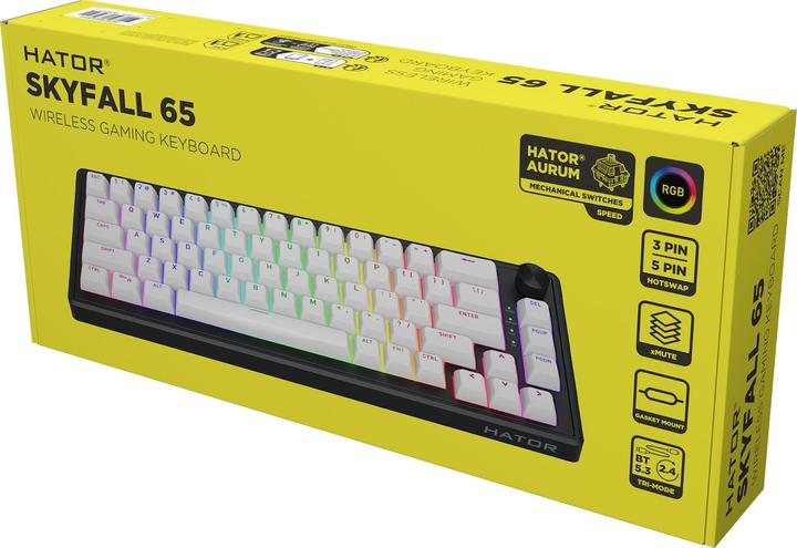 Image du produit Hator Skyfall 65 Senza Filo (US, Filaire, Sans fil)