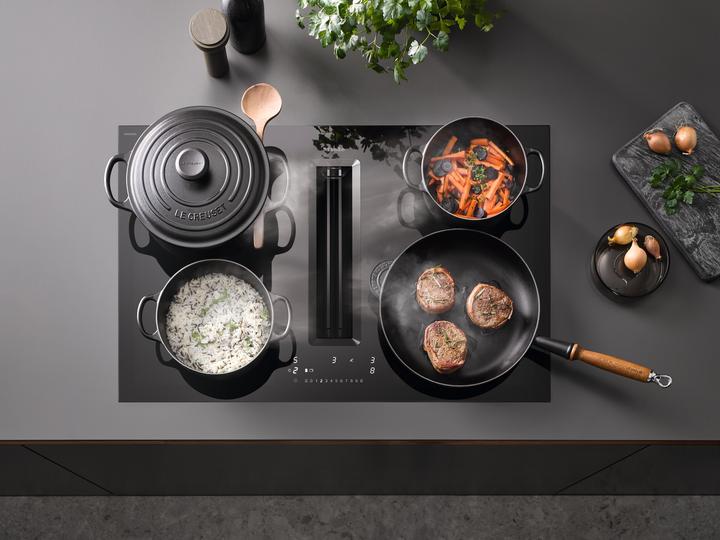 Image du produit Miele KMDA 7676 FL-A BlackPerfection (80 cm, Table de cuisson à induction)