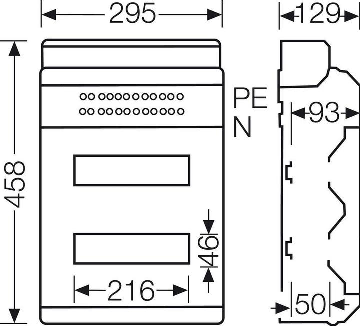 Produktbild Hensel KV 90-Automatengehäuse