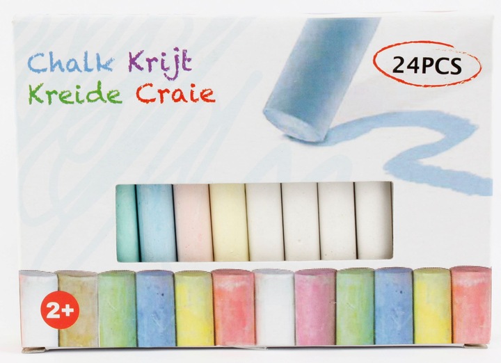 Koopman Strassenmalkreide dünn 24 Stk. (24 x)