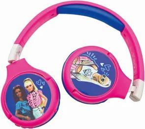 Produktbild Lexibook Barbie Kopfhörer für Kinder, 2 in 1 Bluetooth und Kabelanschluss, faltbar, Lautstärkebegrenzung