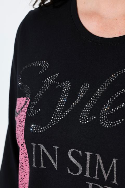 Actual product image Ulla Popken Style In Simplicity Graphic Tee (60)