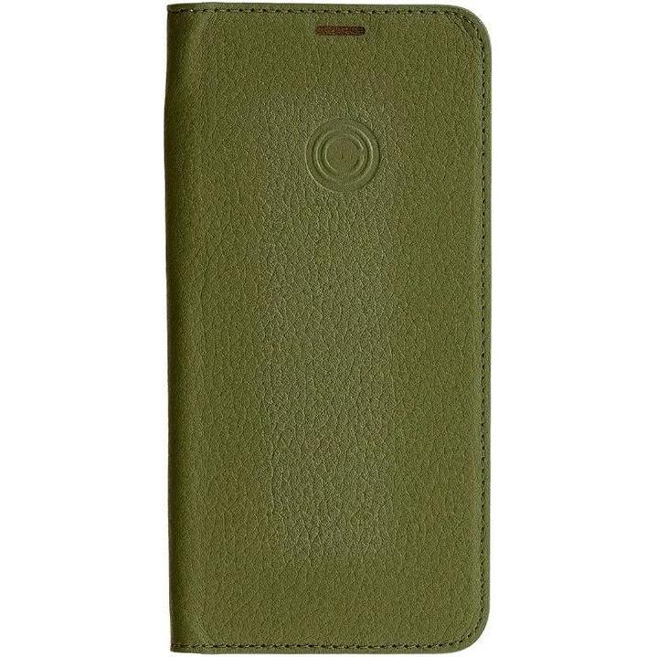 Mike Galeli Echtleder Case (Samsung Galaxy S9), Smartphone Hülle, Schwarz