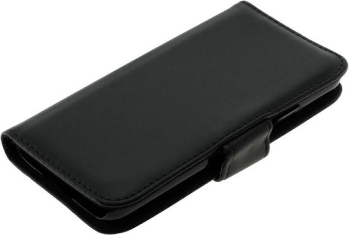 Produktbild König Design Tasche (Kunstleder) für Samsung Galaxy S5 / S5 Neo SM G900 Bookstyle schwarz (Samsung Galaxy S5, Samsung Galaxy S5 Neo)