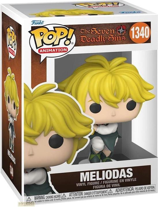 Actual product image Funko POP! The Seven Deadly Sins Meliodas