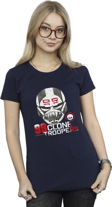Immagine prodotto Star Wars The Bad Batch 99 Clone Troopers Maglietta Donna (XXL)
