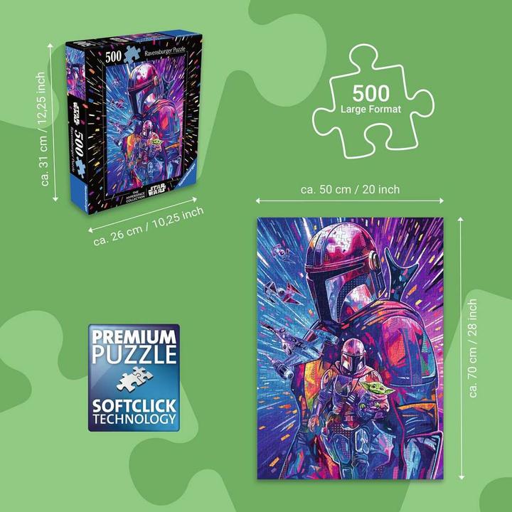 Produktbild Ravensburger The Mandalorian (500 Teile)