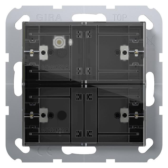 Gira, Accessoires Schakelprogramma, 501200 Tastsensor 4 Standaard 2f Knx S