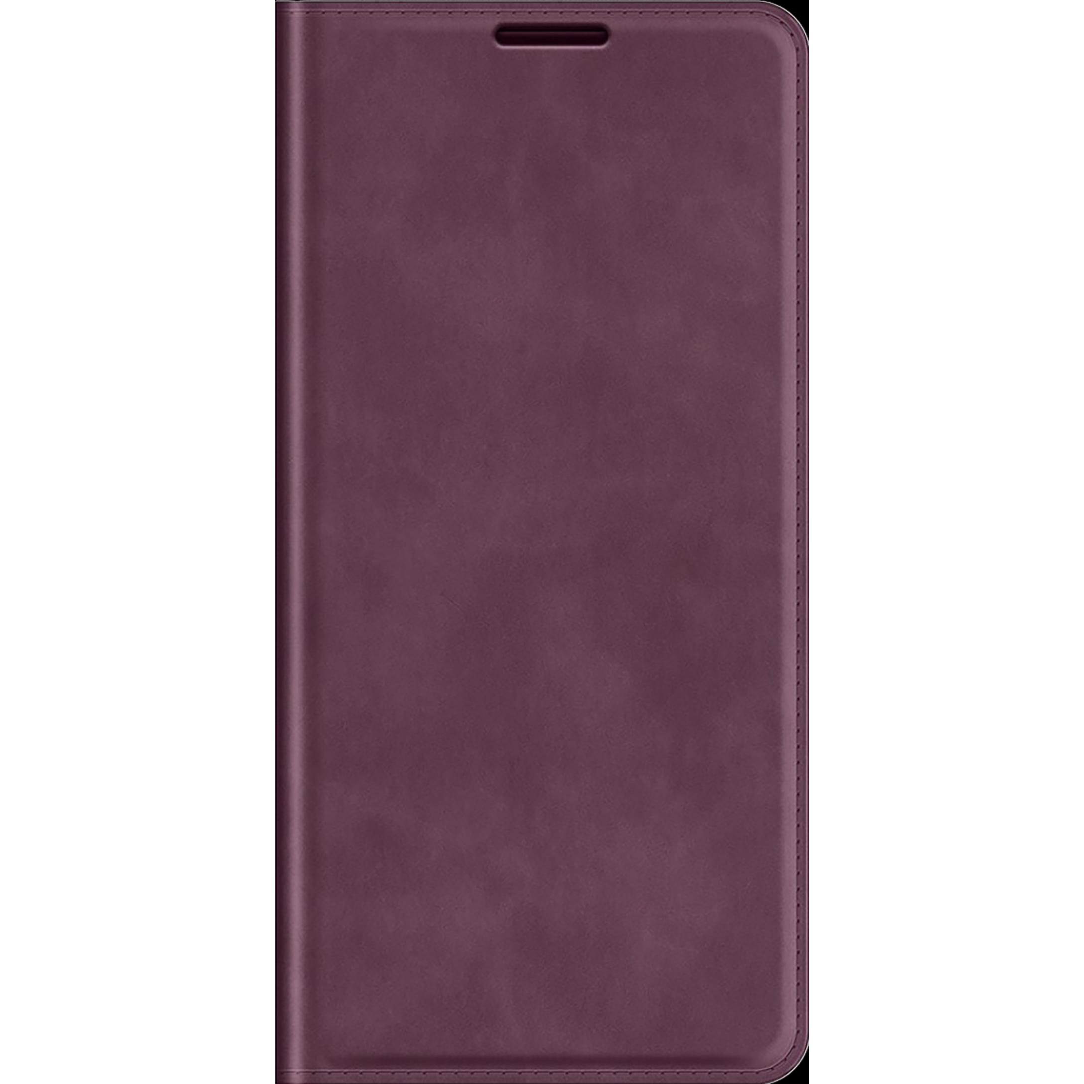 Cazy Book Case Kompatibel mit Samsung Galaxy A04s - Hülle klappbar Magnetisch Kunstleder - Lila (Samsung Galaxy A04S), S...