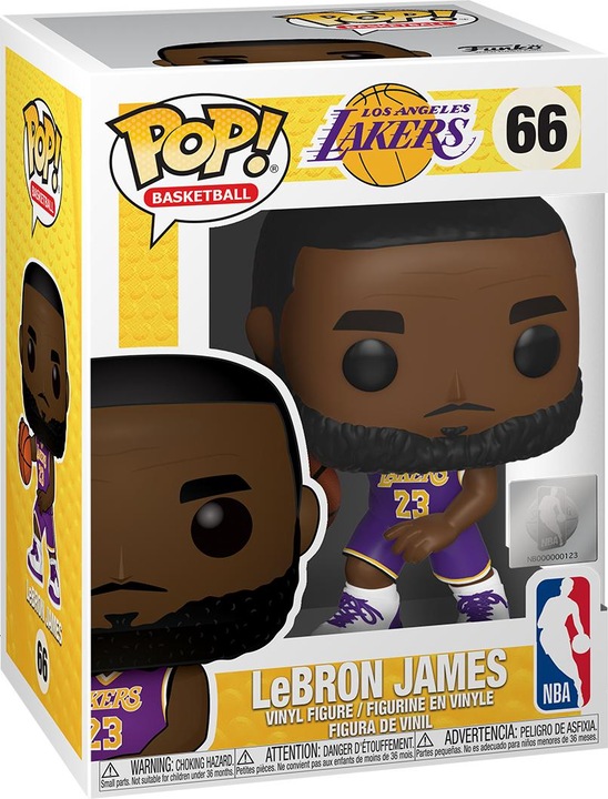 Immagine prodotto Funko POP! - NBA: Lebron James (Lakers)