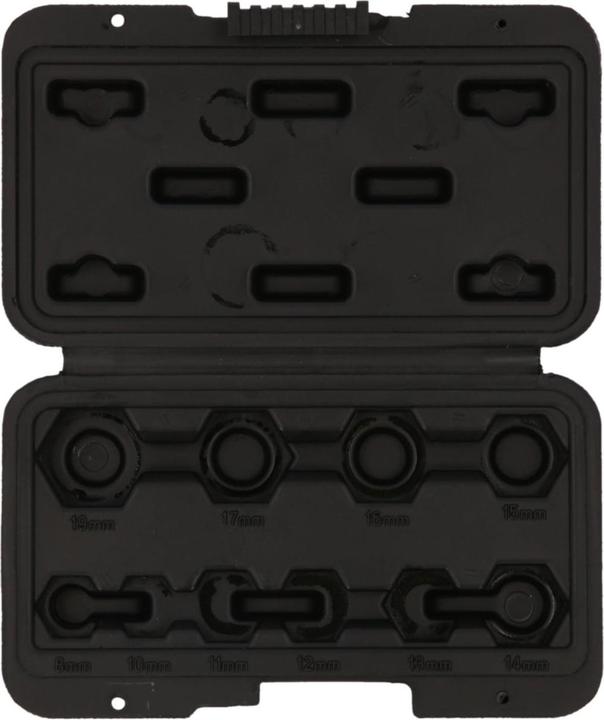 Actual product image KS Tools Spiral profile socket nutn set, 10 pcs, M8-M19