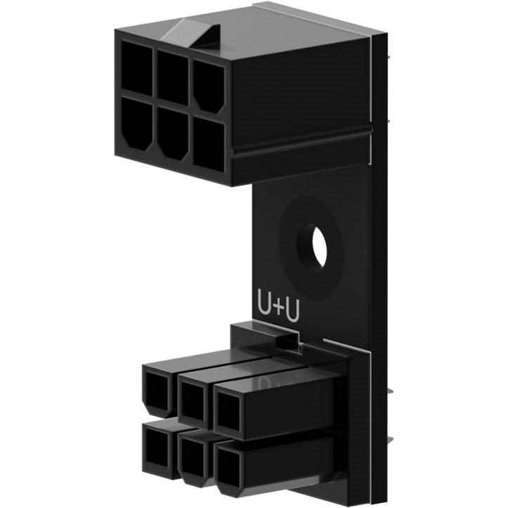 Singularity Computers Computers 6-Pin PCIe 180 Grad Adapter U+U, CPU Wasserkühler Zubehör