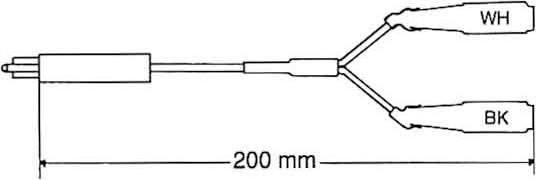 Image du produit Corning LSA-Plus 2 Cordon de contrôle 4 pôles Bu. 0,2m 79054-524 00