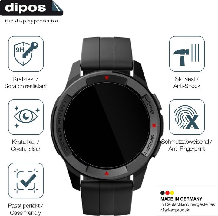 Actual product image Dipos Screen Protector Anti-Shock