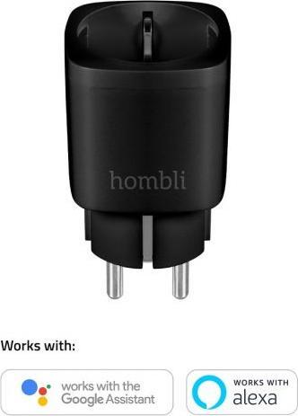 Actual product image Hombli Smart Socket EU - Black