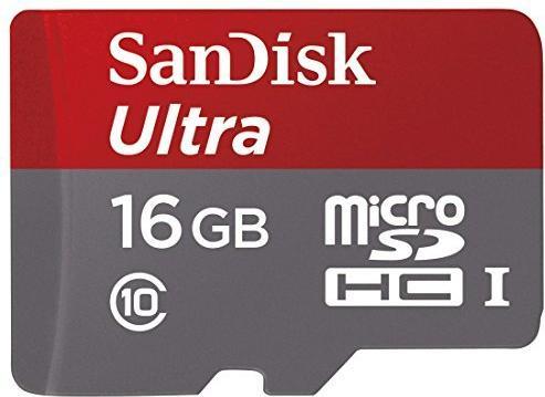SANDISK Micro SD card - 16GO classe10 / 98MB (Without adapter) (16 GB, microSD, U1, UHS-I)