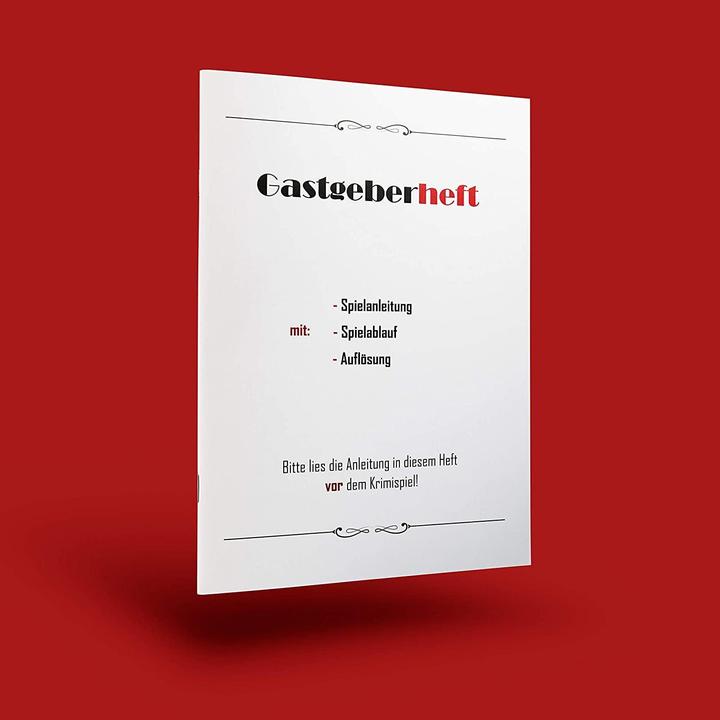 Produktbild Mord bei Tisch Backstage - Krimidinner (Deutsch, 6 - 8 Spieler)