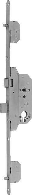 Actual product image Glutz Treplane 1834 key-operated multi-point lock