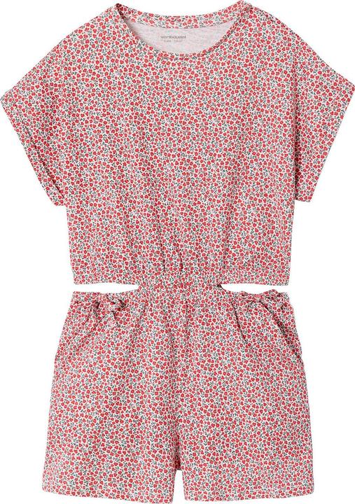 Produktbild Vertbaudet Kurzer Mädchen Jumpsuit mit Cut-out an den Seiten (98)
