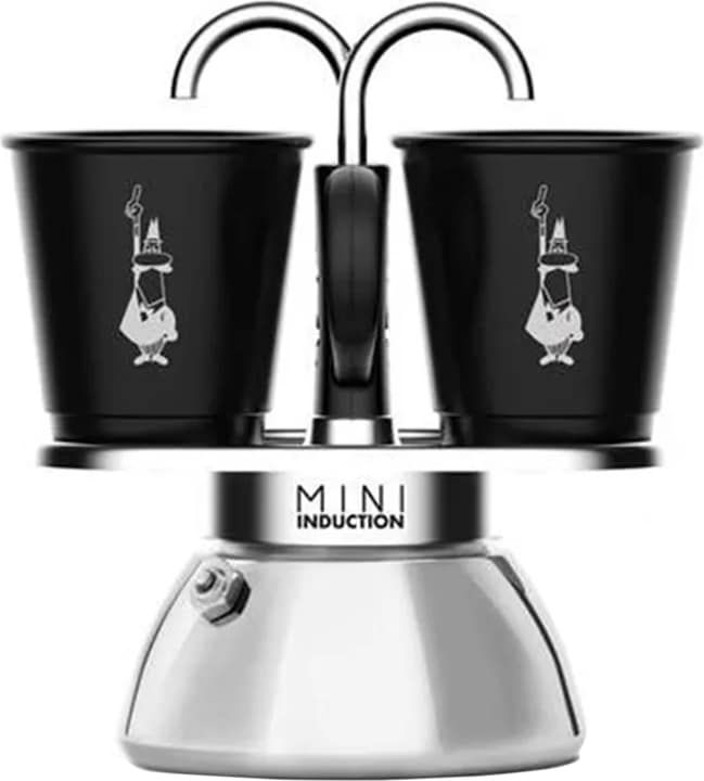 Actual product image Bialetti Mini Express Induction + 2 Mugs (2 T.)