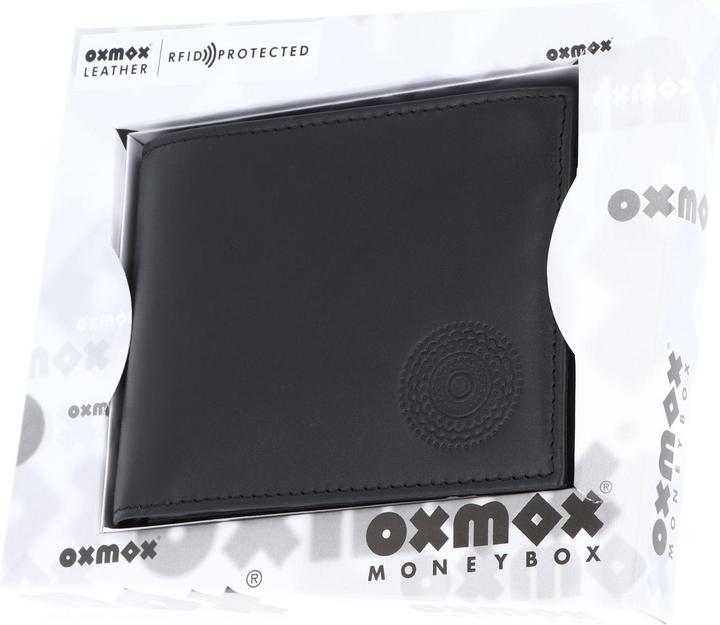 Actual product image Oxmox Leather RFID Protect Querscheinbörse