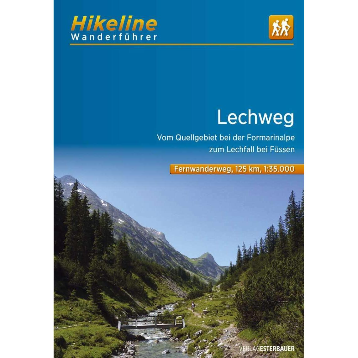 Wanderführer Lechweg, Ratgeber von Esterbauer