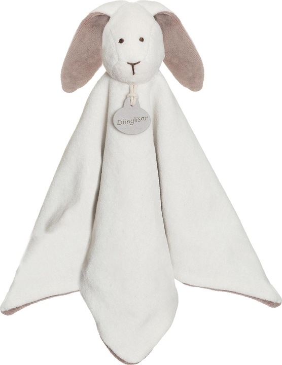 Teddykompaniet Diinglisar Organic, cuddle cloth rabbit 35 cm